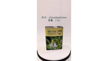 Olive Oil Tin Can 222x166x87mm 2.5L