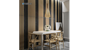 Waterproof Akupanel Wood Fiber Acoustic Panel Veneer1