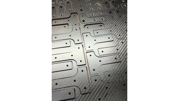 Precision machining of carbon fiber plates