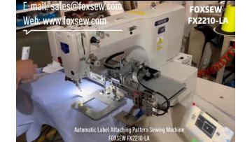 Automatic Label Attaching Sewing Machine