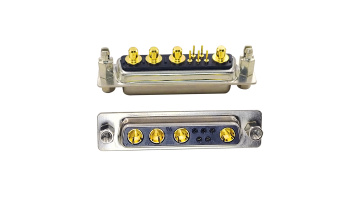 d sub connector 9W4 Straight in