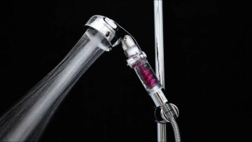 Propeller Driven Handheld Shower Head High Pressure 3 Modes  Water Saving Shower Head Premium Turbo  shower head1