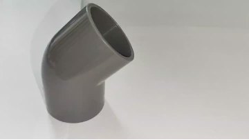 PVC elbow 45°