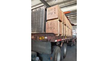 Tunnel freezer loading and departuring to Zhoushan