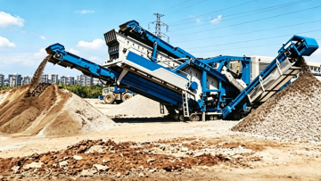 Mobile Crushing Plant on Tracks