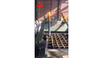 Large Capacity Hydraulic Rebar Baling Machine for Construction Steel Waste