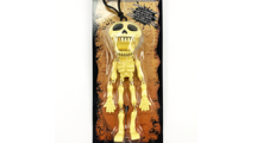 Boloparty Halloween Movable Skeleton Human Model Skull Full Mini Figure Toy1