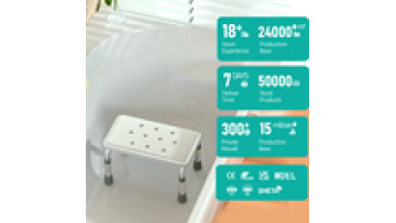 Non-Slip Bath Chair for Bathtub 300lbs Load-bearing Pregnant Women-Bathroom Safety Equipment Extendable Household Shower Stool1