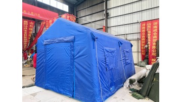 Net red canvas tent