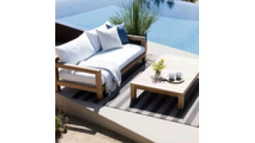 Hot sale modern  furniture High density sponge Metal  Aluminum alloy  Waterproof  Hotel Patio Garden  Outdoor sofa1