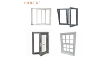Simple design tempered glass security hurricane impact windows guang dong tilt and turn window casement window for home1
