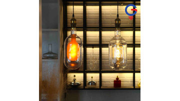 Metal lighting decorative bulbs