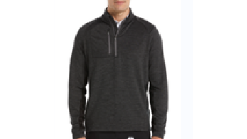Brand Quality Custom Mens Long Sleeve Pocket Zip Up Collar Golf Polo Shirt for Men1