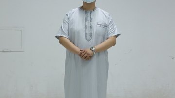 wholesale muslim prayer robe muslim arab thobe thawb robe for man1