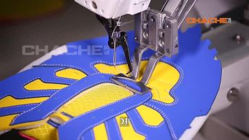 automatic shoe tougue sewing machine CC-430D.mp4