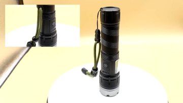 XHP90+COB Strong Light Torch Outdoor  USB Rechargeable Flashlight Aluminum Alloy IPX5 Waterproof LED Lamp With Side Light1