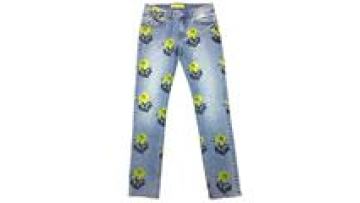 Factory Direct Wholesales Fashion Custom Printing Long Slim Straight Leg Jeans Pants Men1