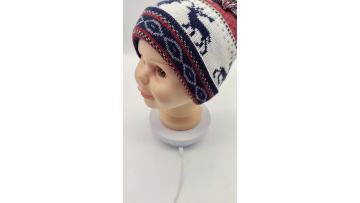 CF-T-0024 knitted beanie and scarf set (1)