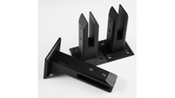 Outdoor Balcony Stainless Steel Glass Clamp  Glass Frameless Balustrade Aluminum U Shape Channel Railing System1