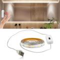 1m 2m 3m 4m 5m Kitchen Backlight Strip Lamp LED Under cabinet Light Home closet cupboard led lighting Hand scan sensor LED tape