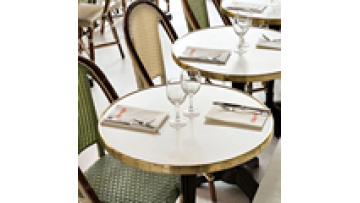 High quality commercial furniture fast food shop wood and leather chairs for restaurant chairs1