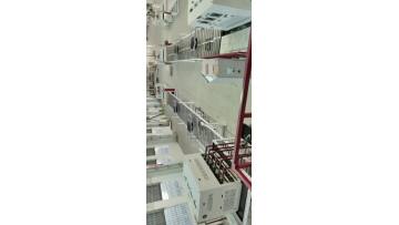 SPC Flooring Production Line in customer factory