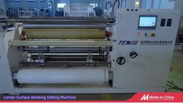 PLC Controlled Automatic Tension Film/Paper Slitting Machine with Precision Cutting1