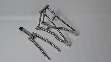 Titanium 100mm Front & 130mm Rear Triangle Fork