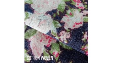 Chinese factory Excellent quality floral woven cotton fabric for women headband1