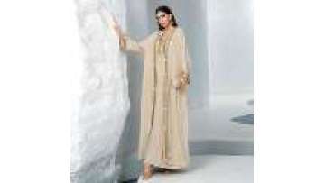 Dubai Abaya 2025 2 Pieces Set High Quality Linen Abaya Dress Islamic Clothing Women Dubai Robe Turkish Arabic Eid Abaya1