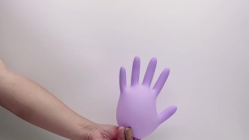 100 PCS Pack Popular Premium Grade Laboratory Violet Purple Nitrile Gloves for Food Industry1