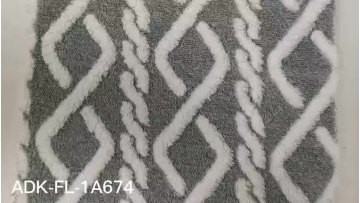 Free sample textiles material jacquard sherpa fabric flannel fleece fabrics for clothing1