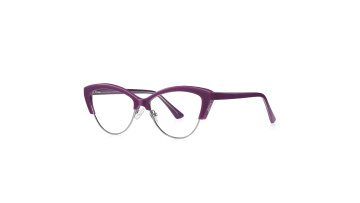 Purple Cat Eye Optical Frame