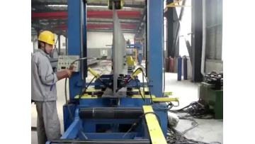 H beam assembly machine