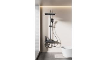4157 Smart digital display shower set