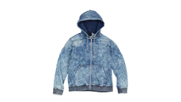 Custom Logo Oversized Men's Hoodies Heavy Weight Denim Washed blank Chenille Embroidery Zip Up Hoodie1