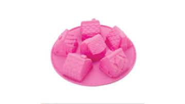 LD-B0010A  Noncove Porous silicone Baking Mold Silicone cake  Mold1
