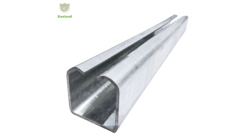 GL-15414B 40mm*40mm Steel Curtain Track Rail Side Curtain Rod Straight Guide