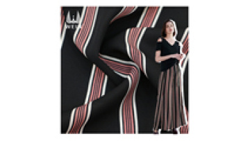 Elastic Moss Crepe Chiffon Polyester Fabric for Pants - WI-D011
