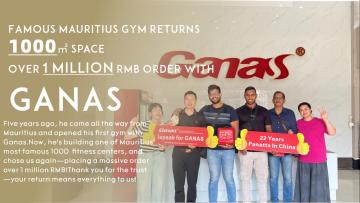The client from Mauritius once again cooperated with Ganas