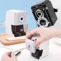 DELI 0610B/0668 Hand-cranked Pencil Sharpener Manual Rotary Pencil Knife Kids Hand Crank Pencil Cutter School Office Supplies