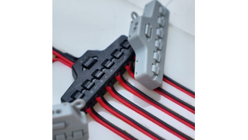 LED connector system terminals