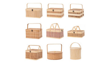 Handmade Natural Bamboo Storage Packaging Box