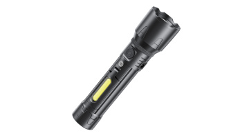 DP-9191A-Super Bright Solar Charging Rechargeable Tactical Flashlight Torch