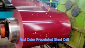 Red Color PPGI