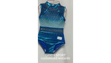 Criss cross girls leotards