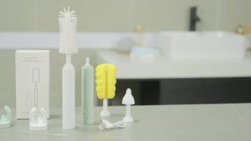 Best Selling Product Baby Silicon Amazon Top Sale Electric Bottle Cleaning Brush1