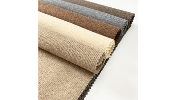 soft polyester rayon stripe chenille knitted fabric for garment1