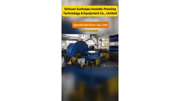 Reliable hot isostatic pressing units to eliminate internal porosity of sintered components