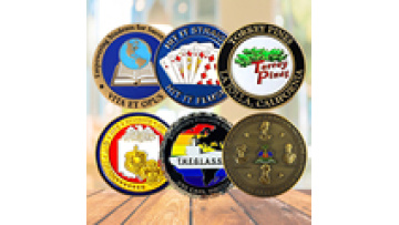 No minimum order Custom US silver coins Alcoholics Anonymous coins Custom 3D challenge coins1